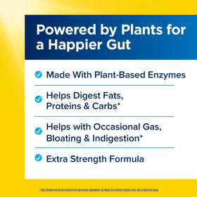 Flacon de Renew Life Enzymes Végétales ouvert