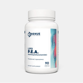 Flacon de Renue By Science P.E.A avec 90 capsules de 250mg
