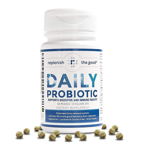 Flacon de Replenish the Good Probiotique Quotidien 6 Milliards CFU