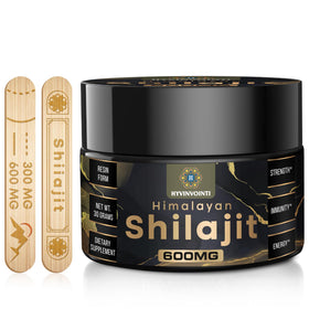 Flacon de résine de Shilajit Himalayen HYVINVOINTI 600mg