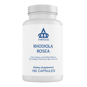 Flacon de Rhodiola Rosea de Thrivous, 180 capsules
