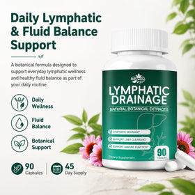 Flacon de RiRywony Drainage Lymphatique avec capsules d'échinacée