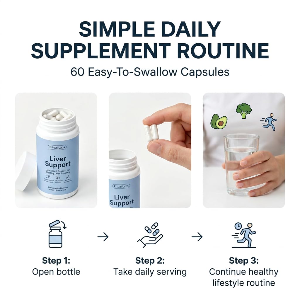 Flacon de RitauI Labs avec capsules ouvertes
