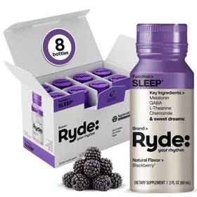 Flacon de RYDE Sleep Shot 2 oz saveur mûre