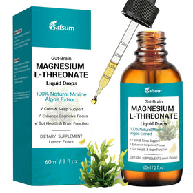 Flacon de Safsum Magnesium L-Threonate Liquide 1200mg 60ml