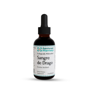 Flacon de Sangre de Drago 2oz de Rainforest Pharmacy avec compte-gouttes