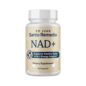Flacon de Santo Remedio NAD+ Complément Alimentaire 60 Capsules
