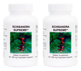 Flacon de Schisandra Fruit 90 capsules végétariennes vue de face