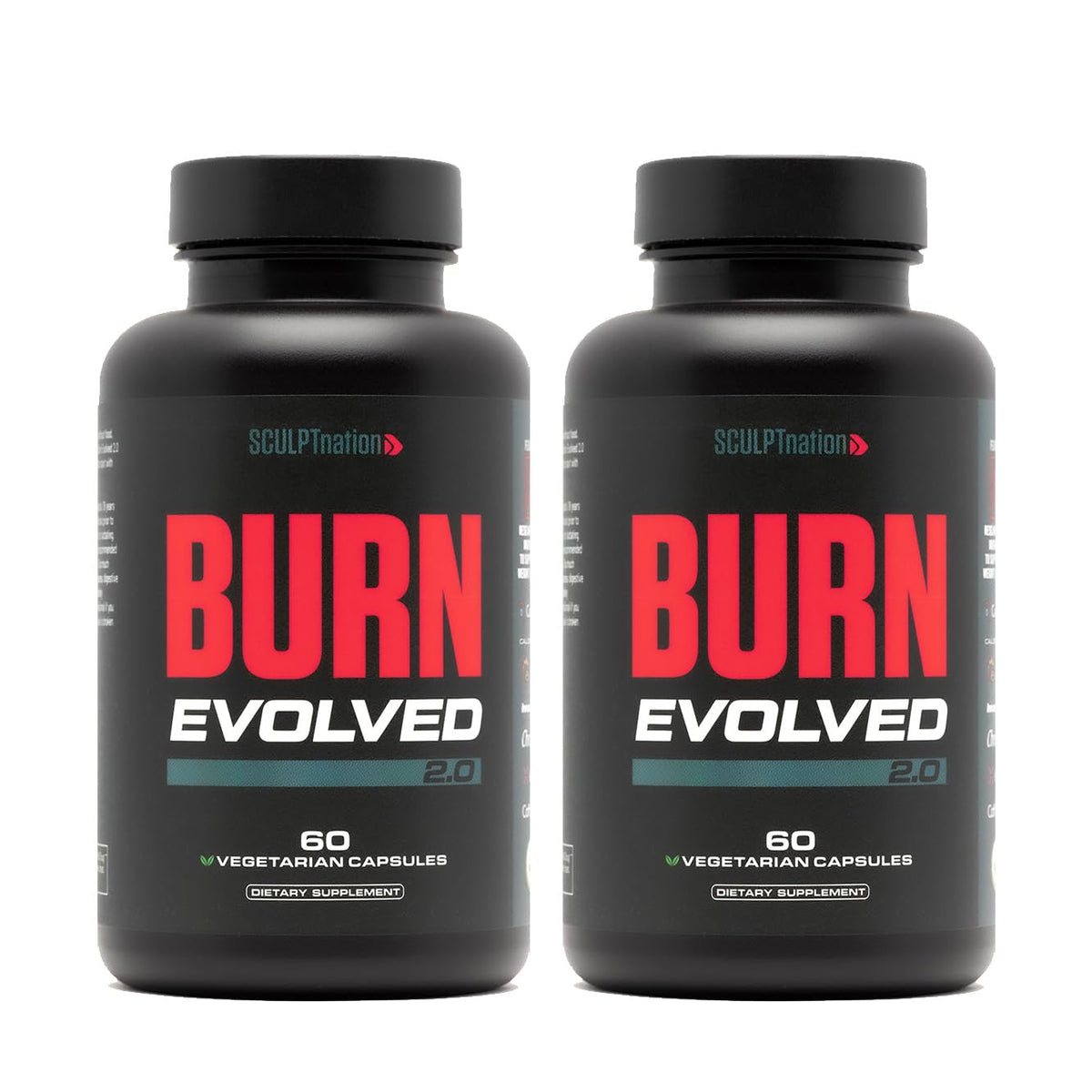Flacon de Sculpt Nation Burn Day 60 capsules vue de face