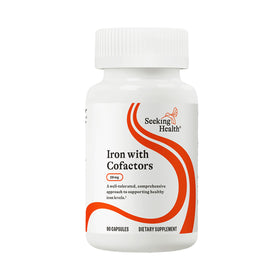 Flacon de Seeking Health Ferrous Bisglycinate 90 capsules