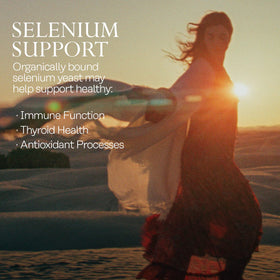 Flacon de sélénium SOLARAY avec étiquette claire