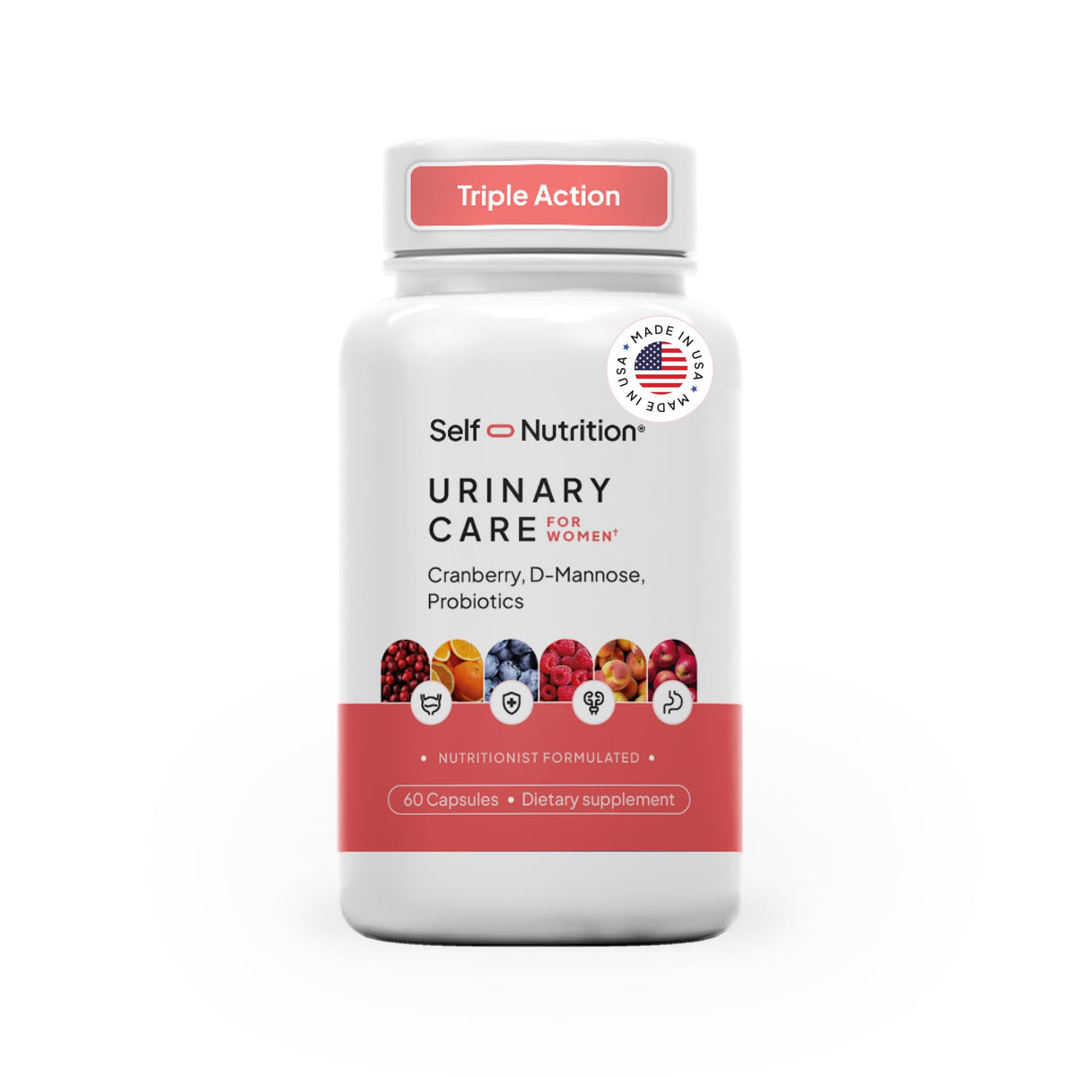Flacon de SELF NUTRITION D-Mannose 60 capsules