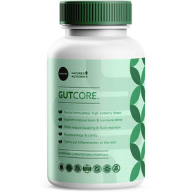 Flacon de Sequente GutCore contenant 30 gommes de probiotiques