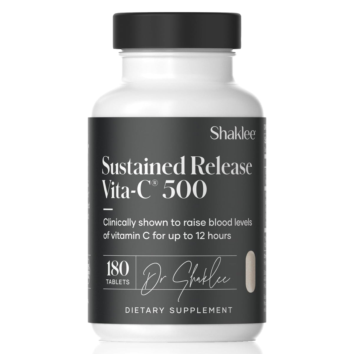 Flacon de Shaklee Vita-C® 500 mg avec 180 comprimés