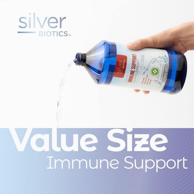 Flacon de Silver Biotics avec bouchon