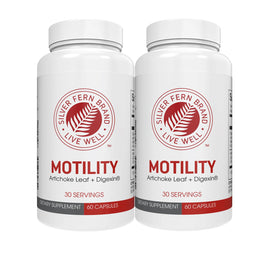 Flacon de Silver Fern Motility 60 capsules vue de face