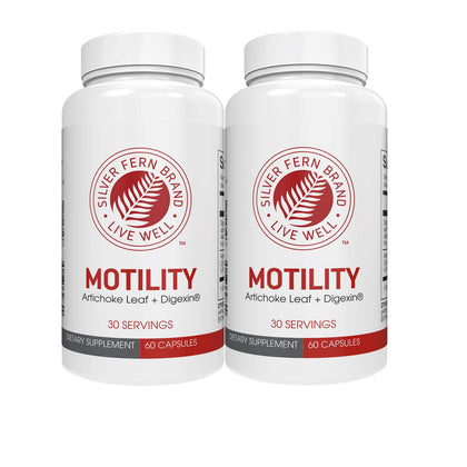 Flacon de Silver Fern Motility 60 capsules vue de face