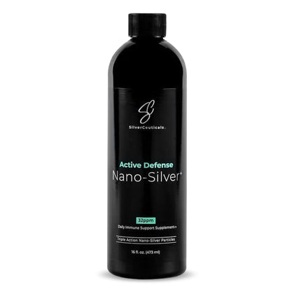 Flacon de SilverCeuticals Argent Colloïdal 16oz vue avant