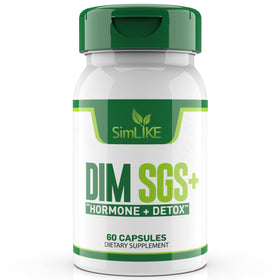 Flacon de Simlike DIM 60 capsules vue de face