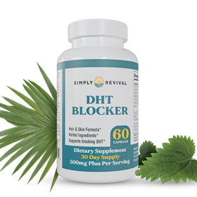 Flacon de Simply Revival DHT Blocker 60 Ct vue avant