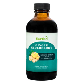 Flacon de sirop Earthn avec une cuillère doseuse
