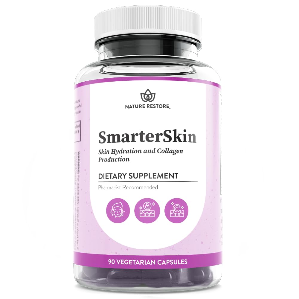 Flacon de SmarterSkin Nature Restore avec 60 capsules