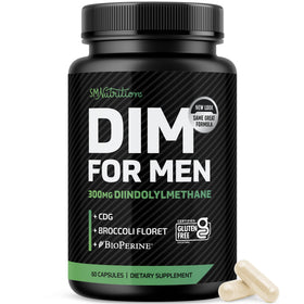 Flacon de SMNutrition DIM 300mg 60 capsules vue de face