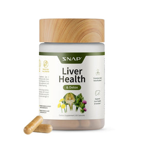 Flacon de Snap Supplements Chardon-Marie 60 capsules vue de face