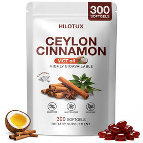 Flacon de softgels de cannelle de Ceylan HILOTUX 300 unités