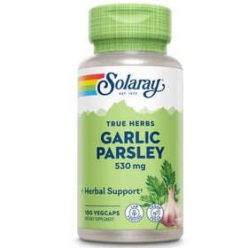 Flacon de SOLARAY Ail et Persil 100 capsules végétales