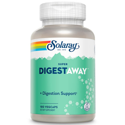 Flacon de SOLARAY Super daily Enzymes 180 VegCaps vue de face