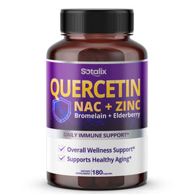 Flacon de SOTALIX Quercétine 300 mg avec 180 capsules