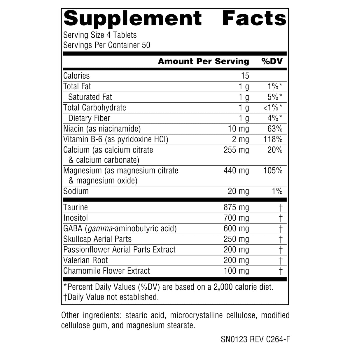 Flacon de Source Naturals NutraSleep avec étiquette visible