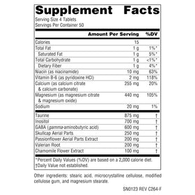 Flacon de Source Naturals NutraSleep avec étiquette visible