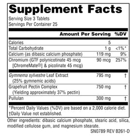 Flacon de Source Naturals Sugar Ban avec étiquette visible