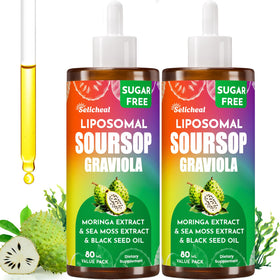 Flacon de Soursop Bitters Liquide 880MG de Selicheal, vue avant