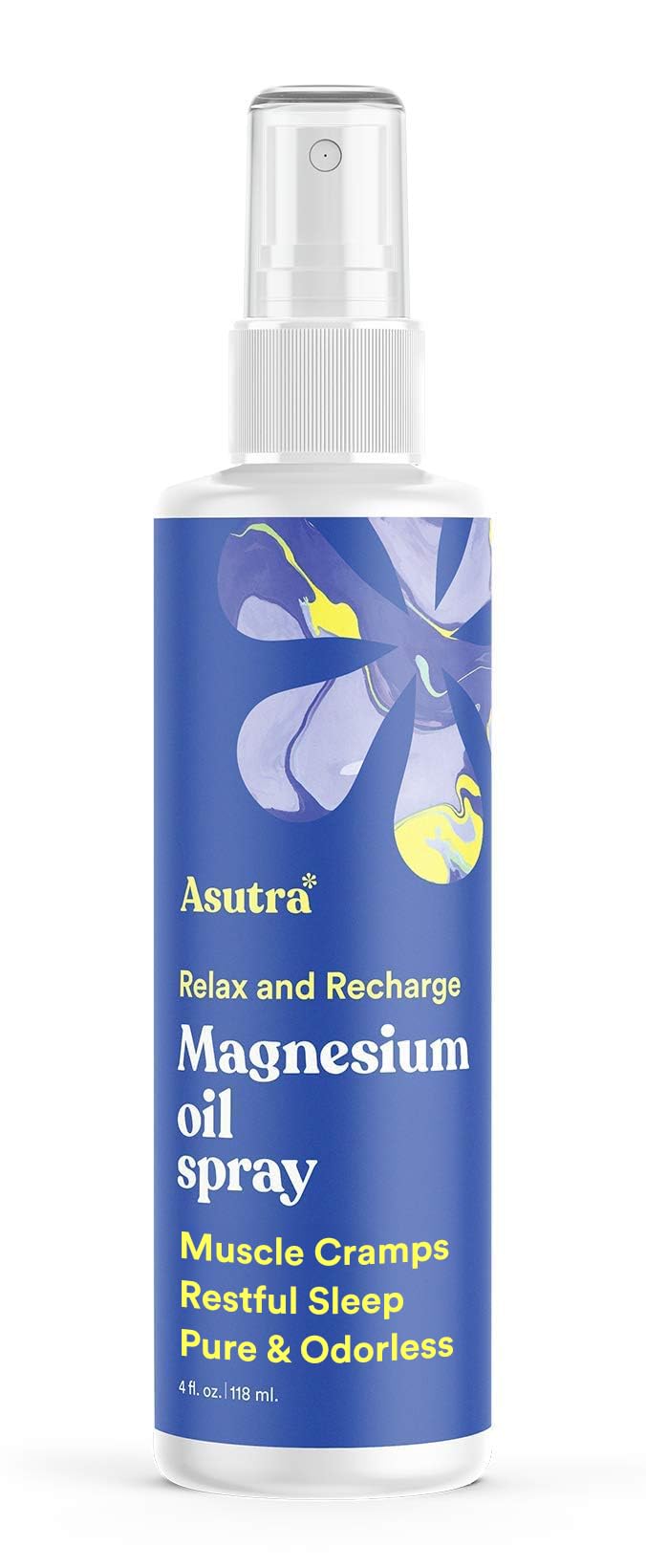 Flacon de spray de magnésium ASUTRA 159g vue de face