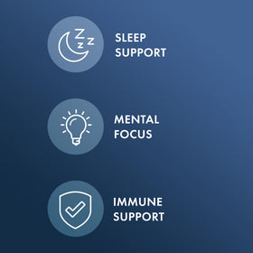 Flacon de spray Dr. Mercola soutien sommeil vue de côté
