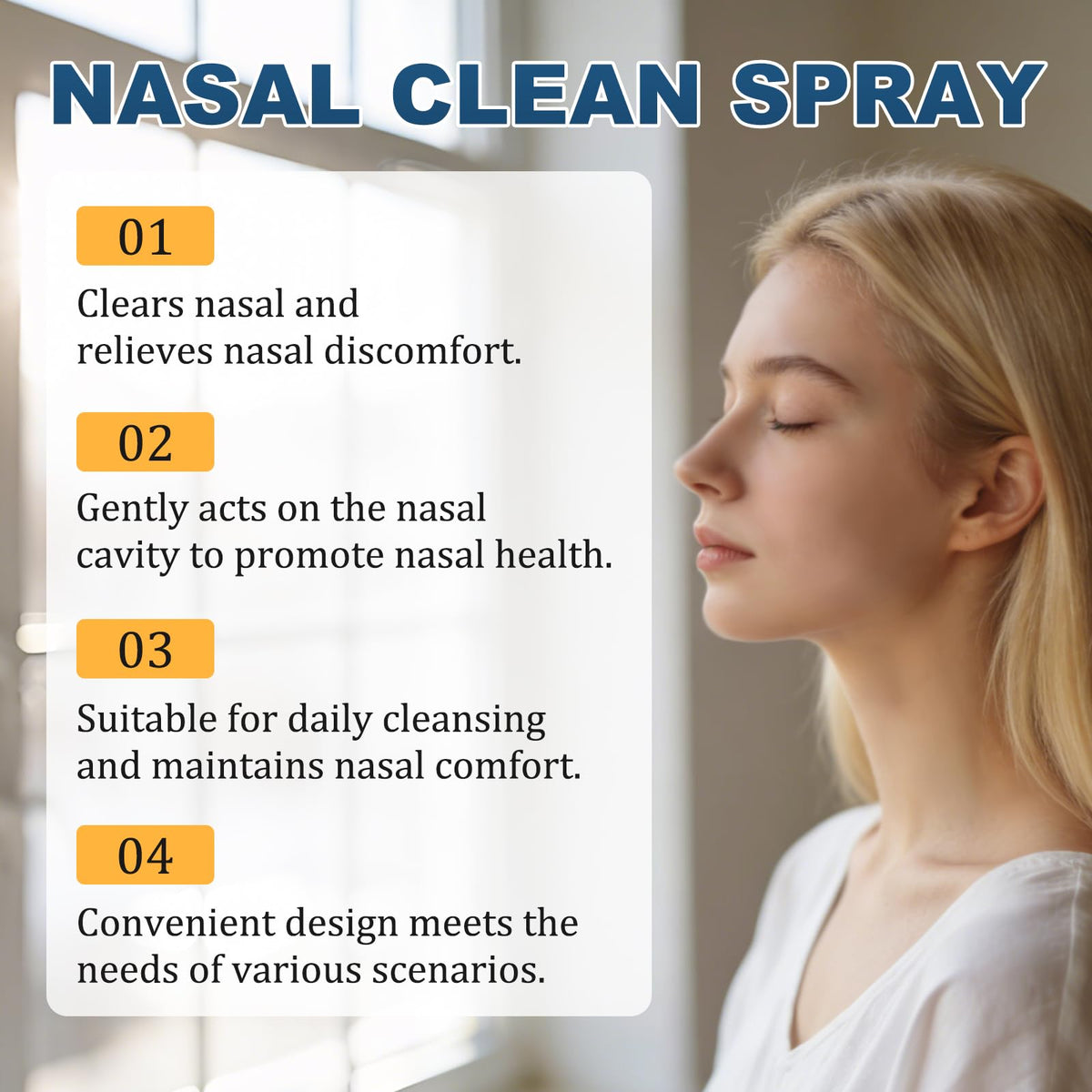 Flacon de spray nasal KLIFE, vue de face
