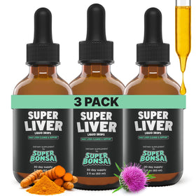 Flacon de SuperBonsai Complément Alimentaire Liquide de Chardon-Marie 431g