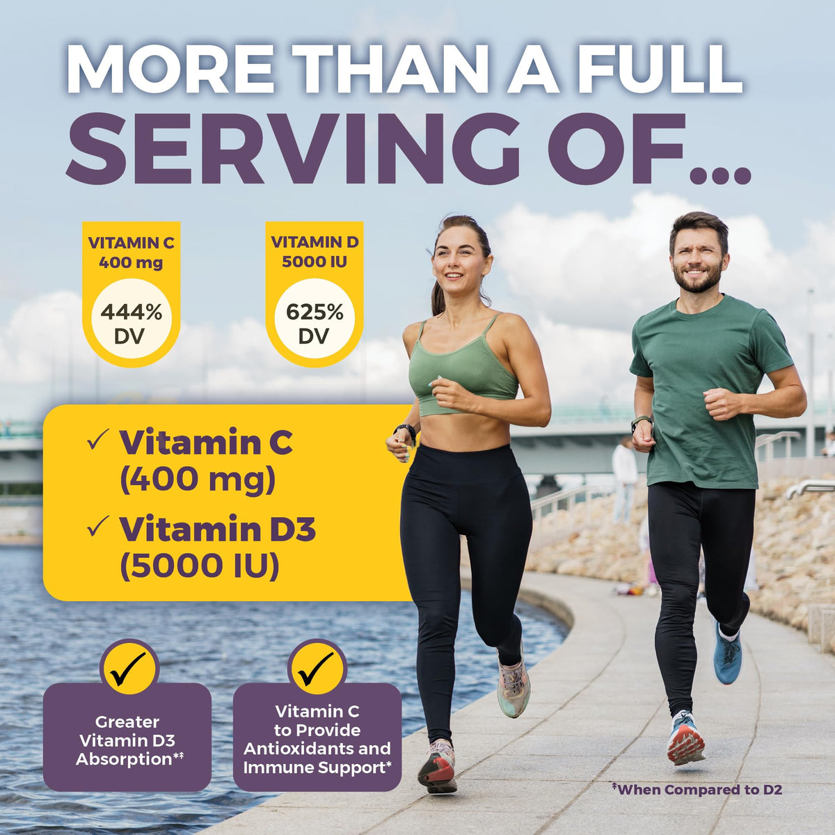 Flacon de Sureau Noir Viva Naturals ouvert avec capsules
