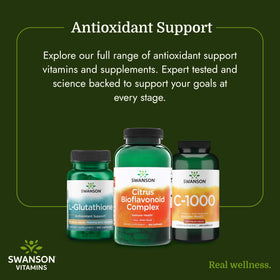 Flacon de Swanson Complex de Bioflavonoïdes d'Agrumes sur fond neutre