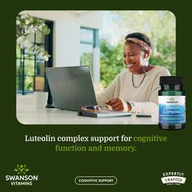 Flacon de Swanson Complexe de Luteoline avec capsules