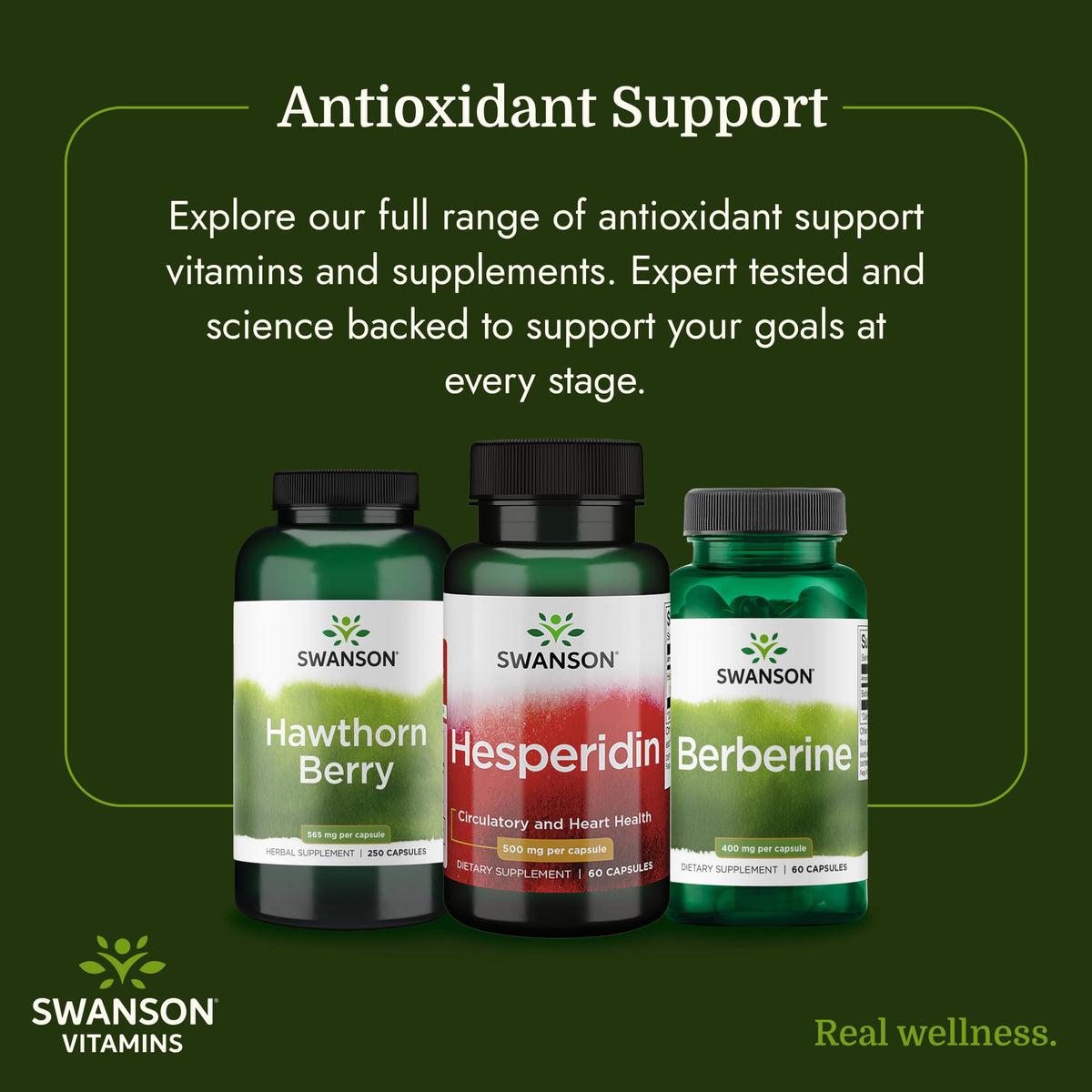 Flacon de Swanson Hesperidine posé sur une table