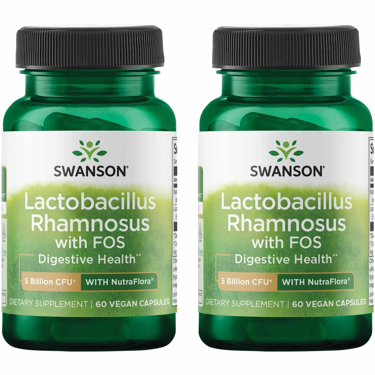 Flacon de Swanson Lactobacillus Rhamnosus 60 gélules végétales