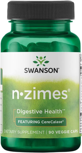 Flacon de Swanson N-Zimes 90 capsules végétales