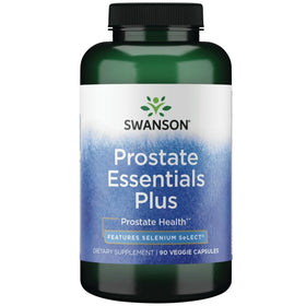 Flacon de Swanson Prostate Essentials Plus avec 90 capsules végétales