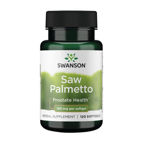 Flacon de Swanson Saw Palmetto 160 mg avec 120 gélules