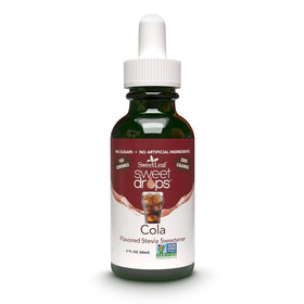 Flacon de SweetLeaf Cola Drops 60 ml vue de face