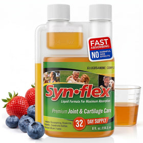 Flacon de Synflex Glucosamine Chondroïtine 1250mg vue de face